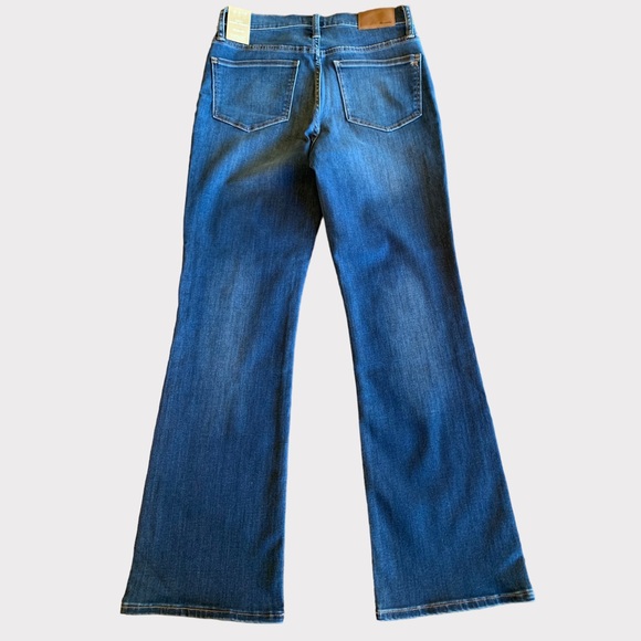 MADEWELL Cali Demi-Boot Jeans Danny Wash Women’s 28 Tall Magic Pockets - Picture 5 of 11